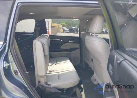 2016 Toyota Highlander Limited V6 из США, поврежденный, VIN 5TDDKRFH5GS330592